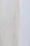 SWAYING/KNIT Japanese paper furry maxi skirt SW22SSB22 white